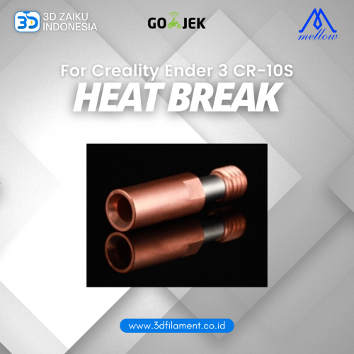 Original Mellow Crazy Heat Break Throat For Creality Ender 3 CR-10S